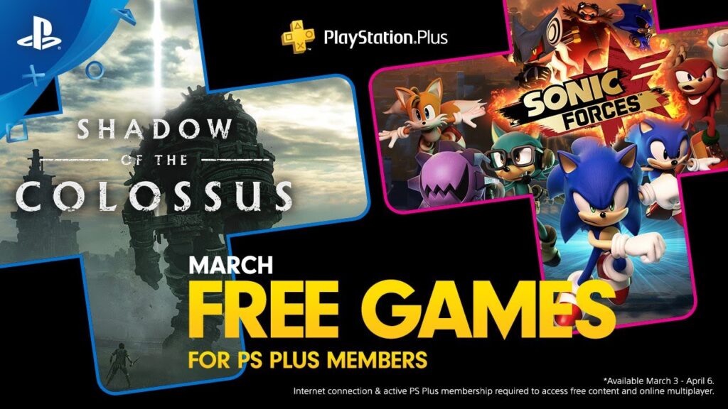 Playstation Plus Free Games - March