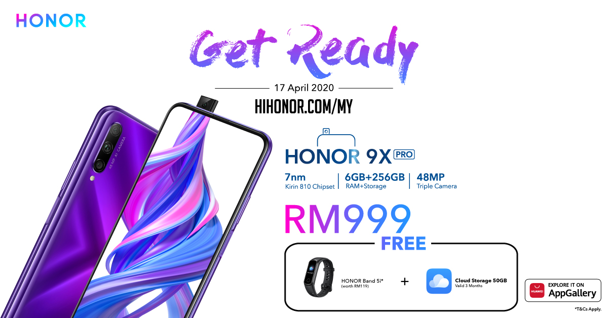 HONOR 9X Pro Availability Online