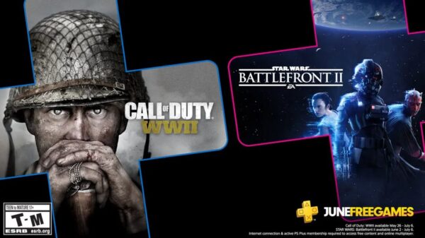 PS Plus June 2020 Call of Duty WWII star wars battlefront II