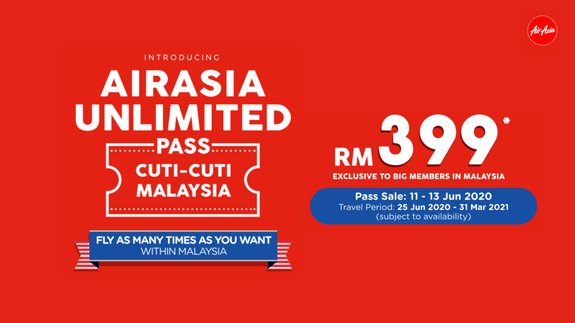 AirAsia Unlimited Pass Domestic