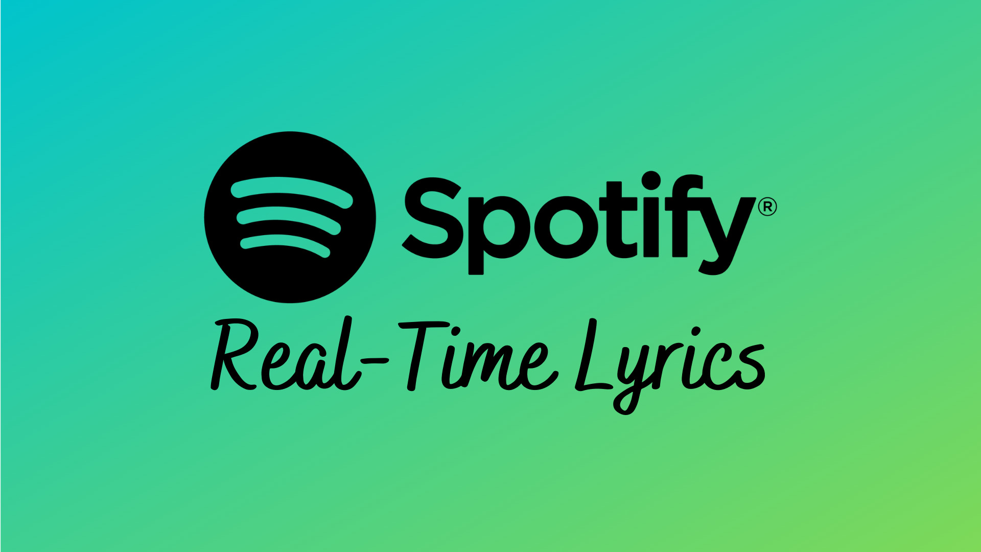 Spotify Real-Time Lyrics