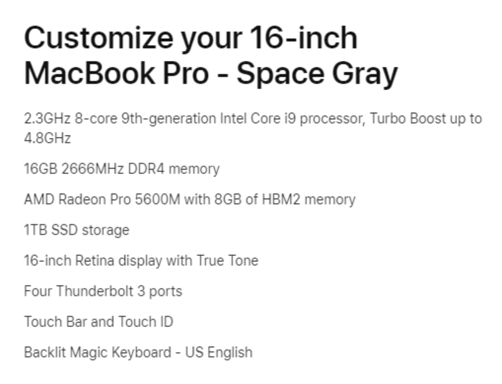 Apple MacBook Pro 16 Now Has AMD Radeon Pro 5600M Option, Price Starts From RM13,699 22
