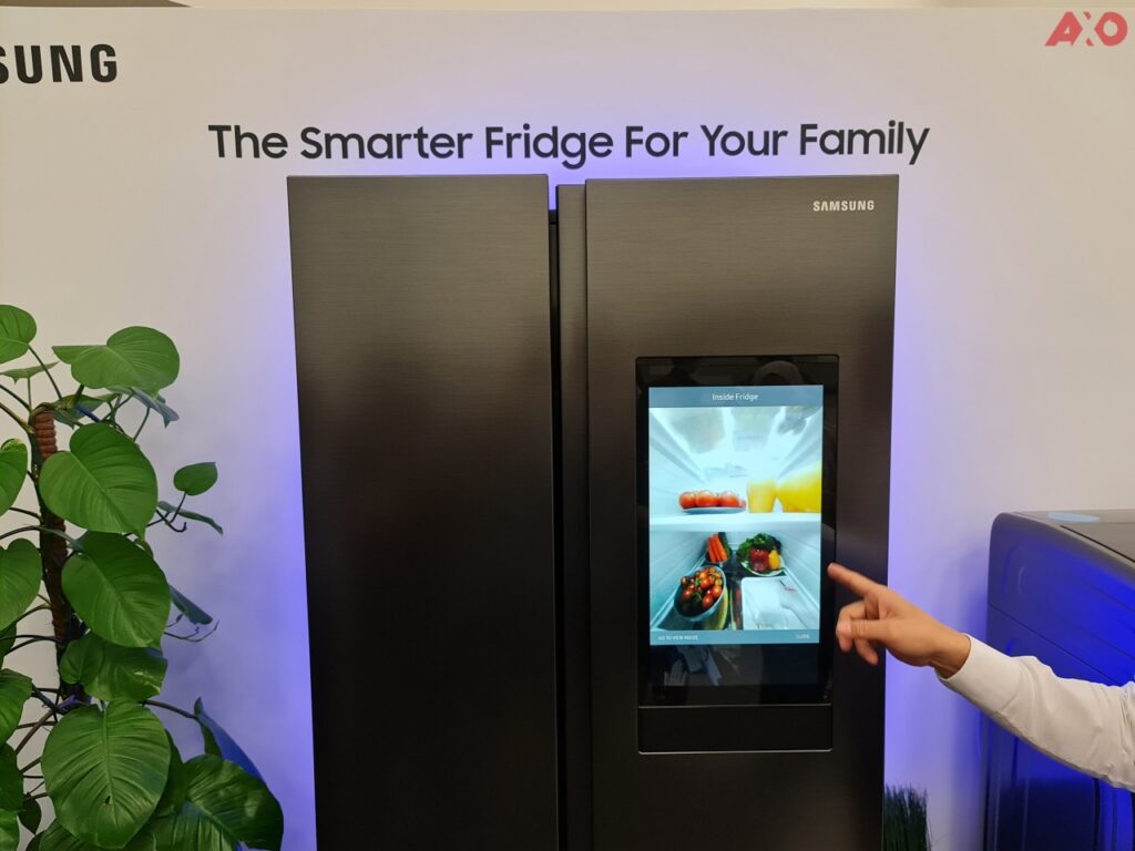 Samsung Family Hub side-by-side smart fridge