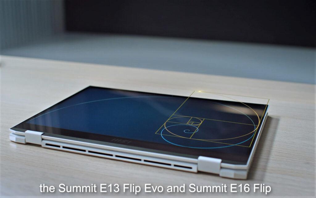 MSI Debuts New Summit Series 2-In-1 Laptops; Features Golden Ratio Design 20
