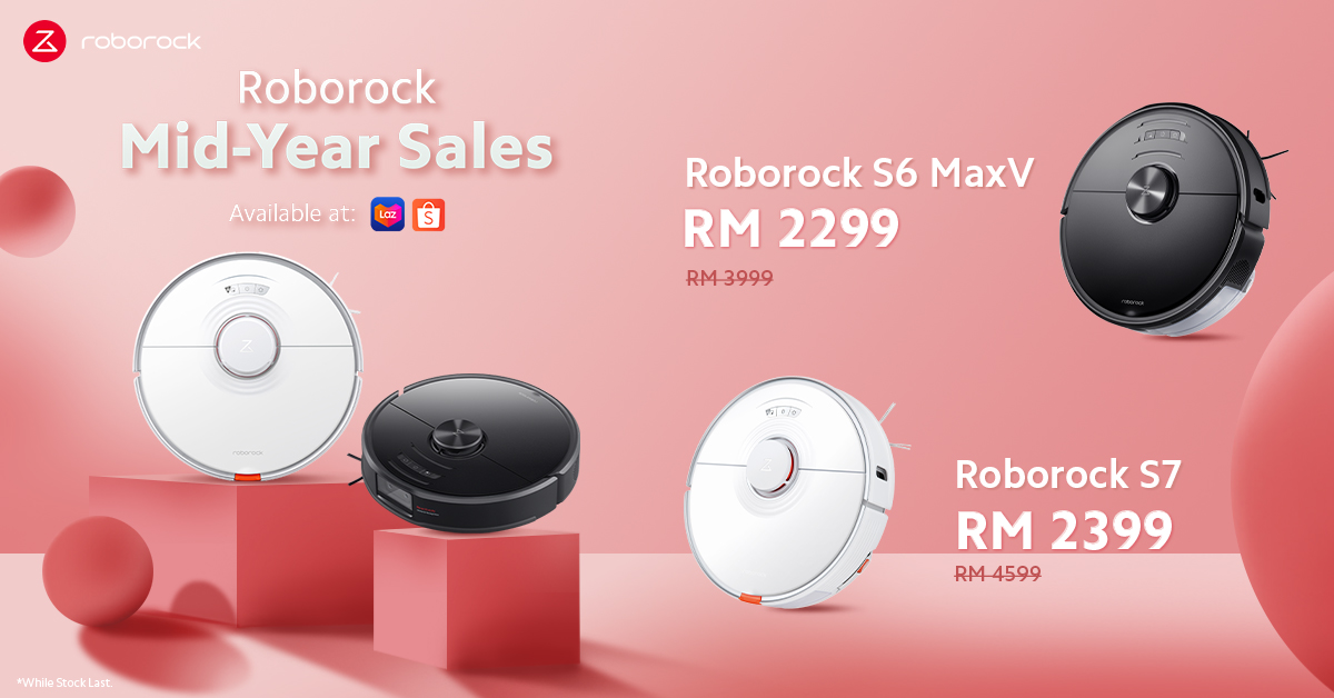 Roborock Mid-Year Sale Offers Up To 50% Discount From 4th To 6th June 2021 11