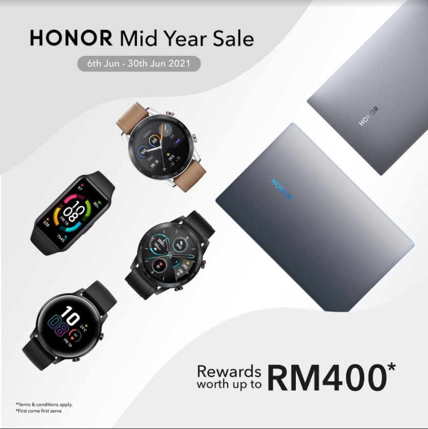 HONOR Malaysia's Mid Year Sale