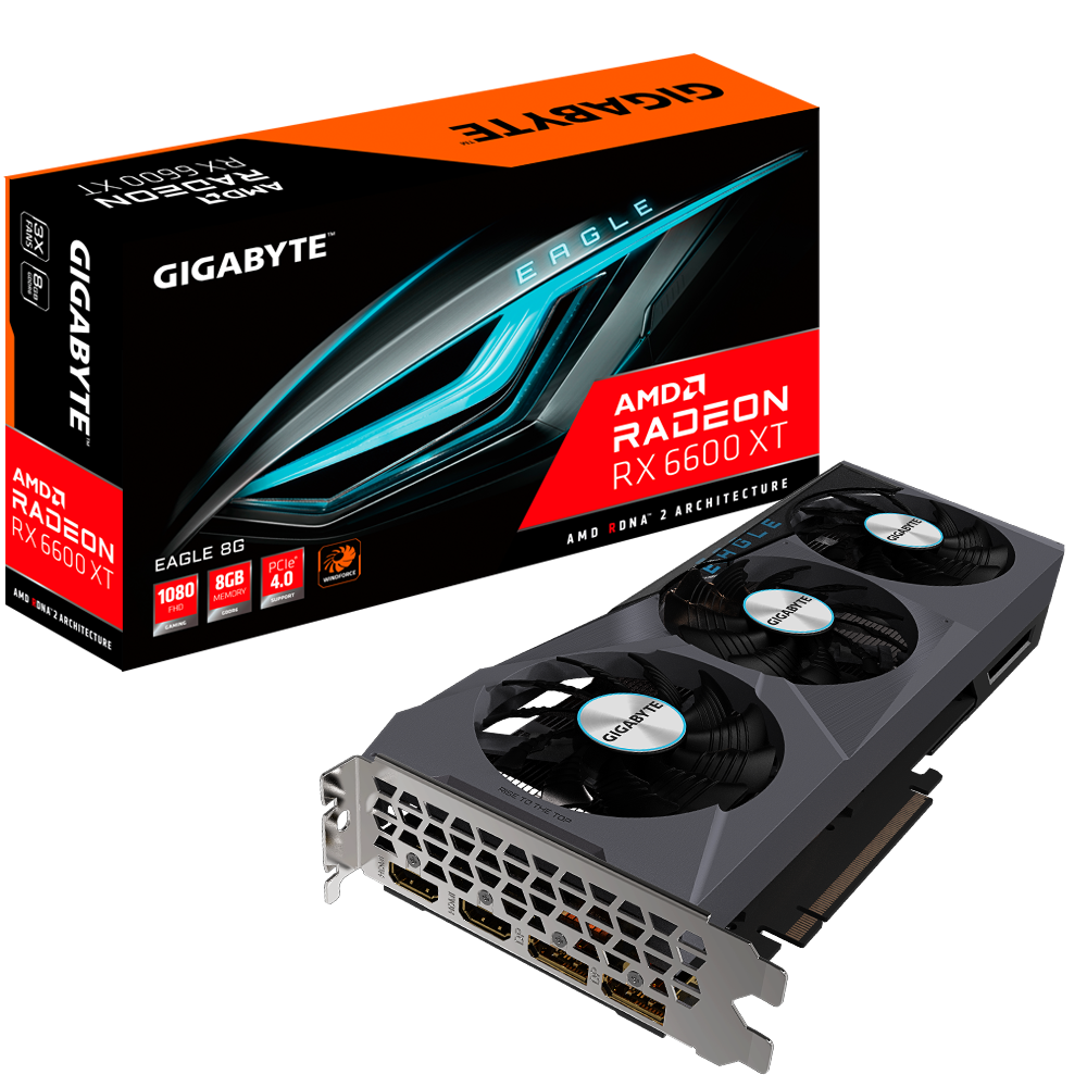 GIGABYTE AMD Radeon RX 6600 XT Series