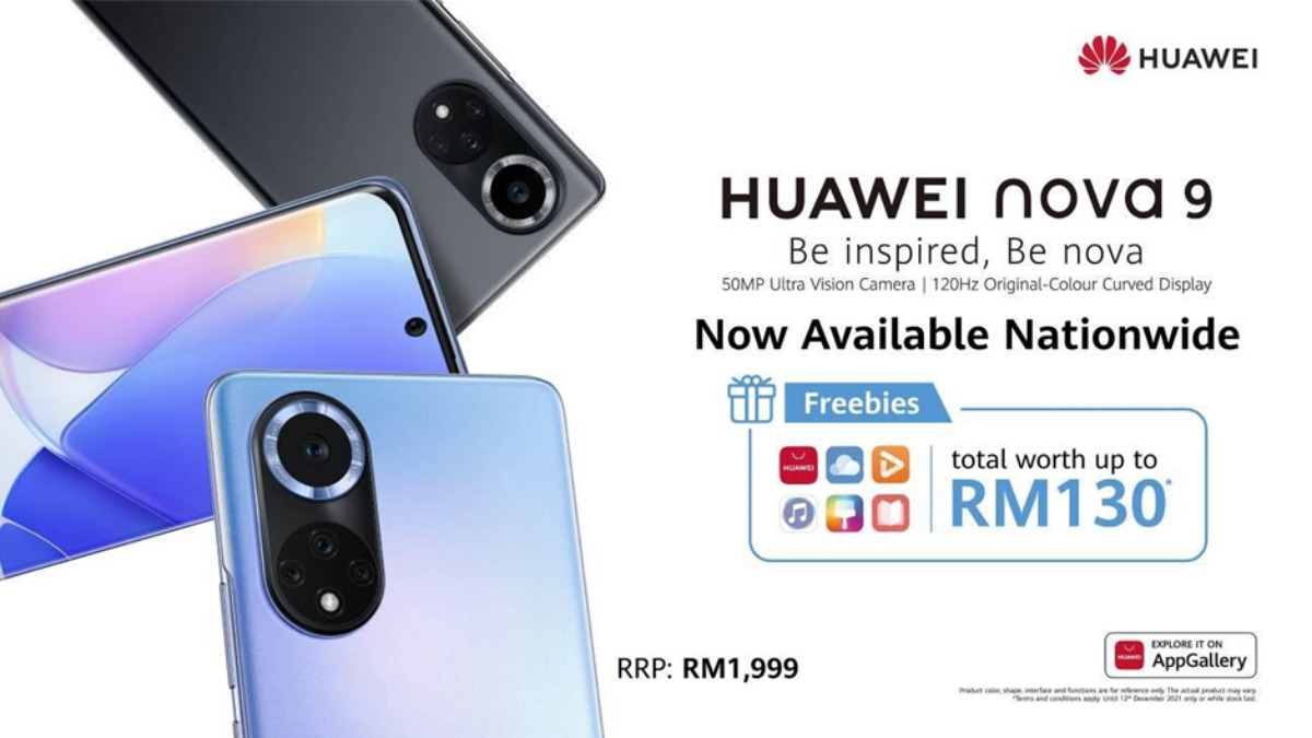 HUAWEI Nova 9 With 50MP RYYB Ultra Vision Camera Is Available Nationwide; Priced At RM1999 15