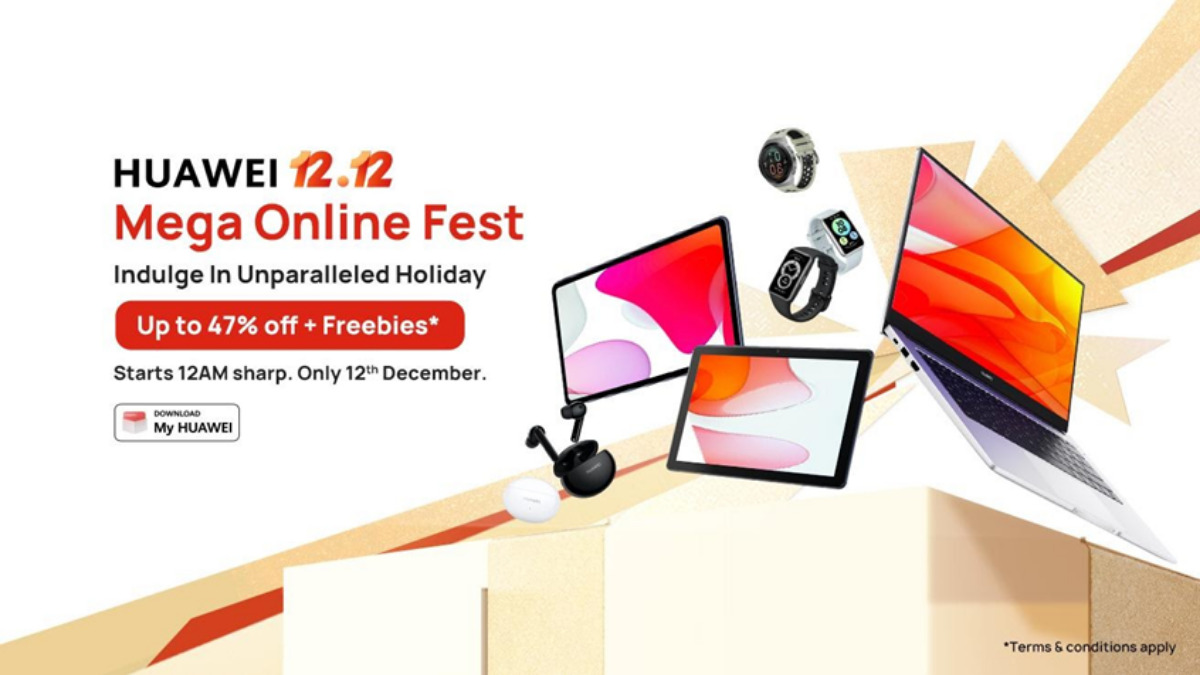 HUAWEI 12.12 Mega Online Festival Offers Up To 47% Discount 9