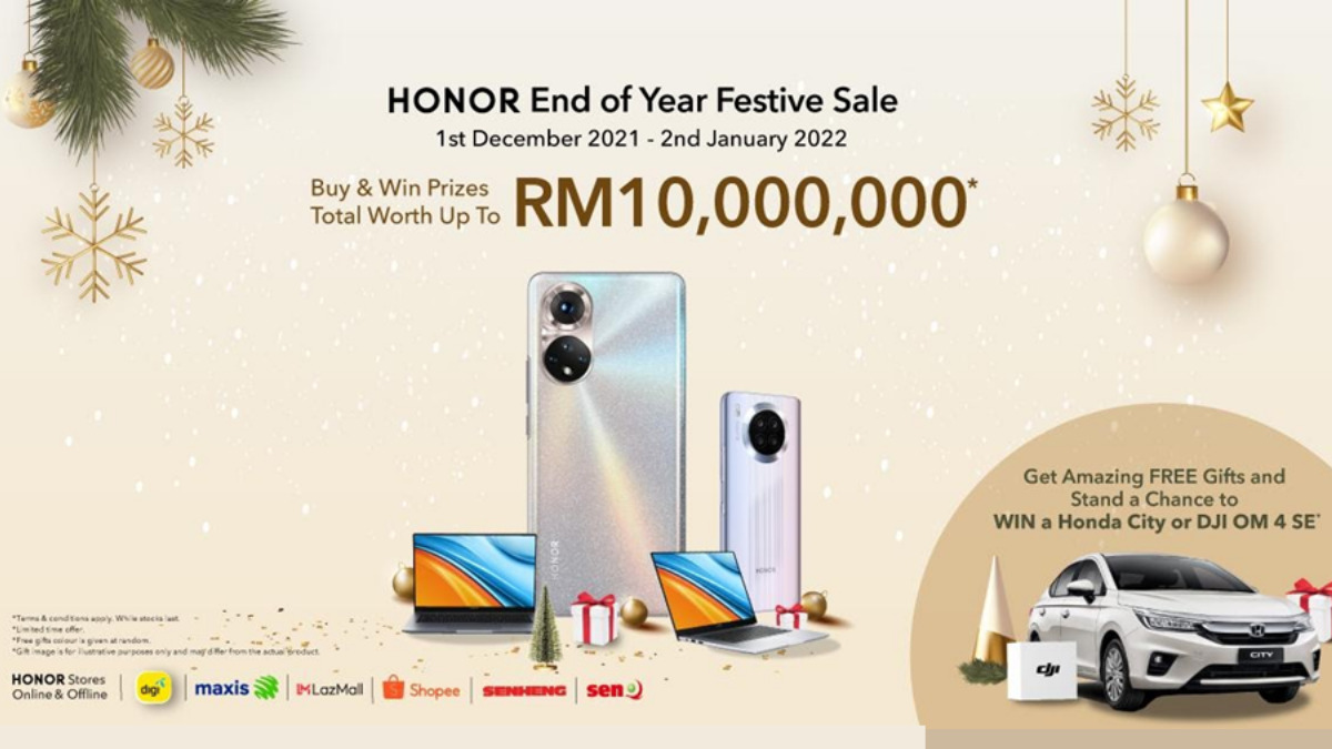 Purchase hONOR 50 series and stand a Chance to win triple rewards worth up to RM 10,000,000! 28