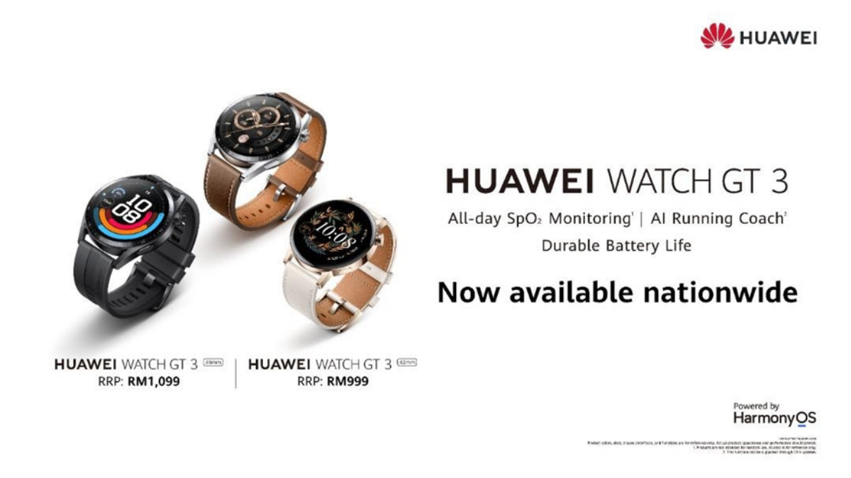 HUAWEI WATCH GT 3 And HUAWEI FreeBuds Lipstick Are Now Available In Malaysia Nationwide 7