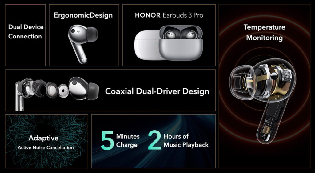 HONOR Earbuds 3 Pro 
