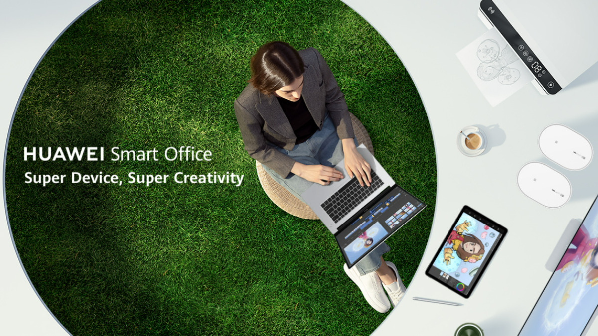 Huawei Introduces Smart Office With Five Products: HarmonyOS MatePad 10.4, MateBook D15, PixLab X1 Printer, Sound Joy And Mesh 3 Wi-Fi Router 9
