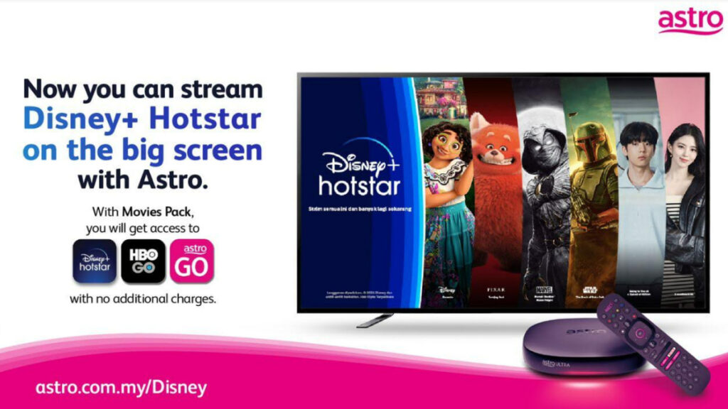 Malaysians Can Now Watch Disney+ Hotstar On TV Via Astro Ultra Box 34