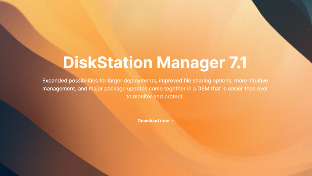 Synology Unveils The Availability Of DiskStation Manager 7.1 10