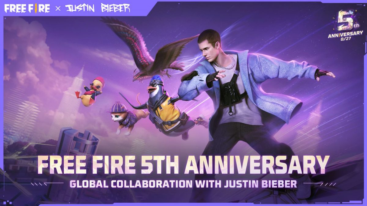 Garena Announces Partnership With Justin Bieber For Free Fire’s 5th Anniversary Celebrations 11