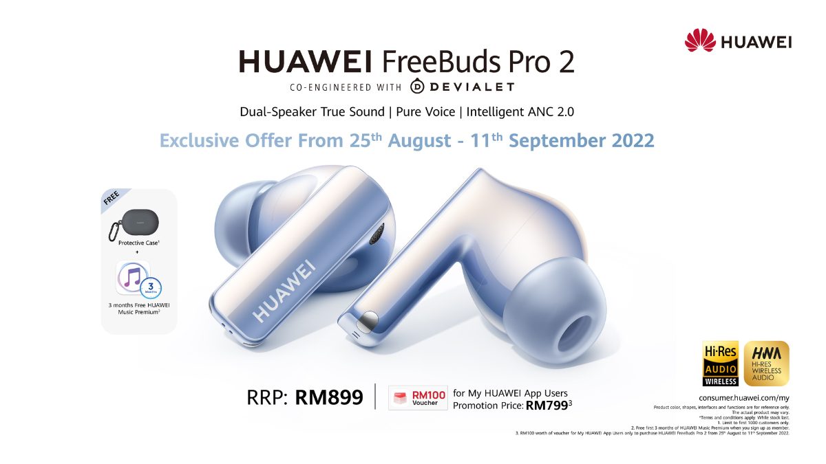 Huawei FreeBuds Pro 2 Is Available In Malaysia; Priced At RM899 34