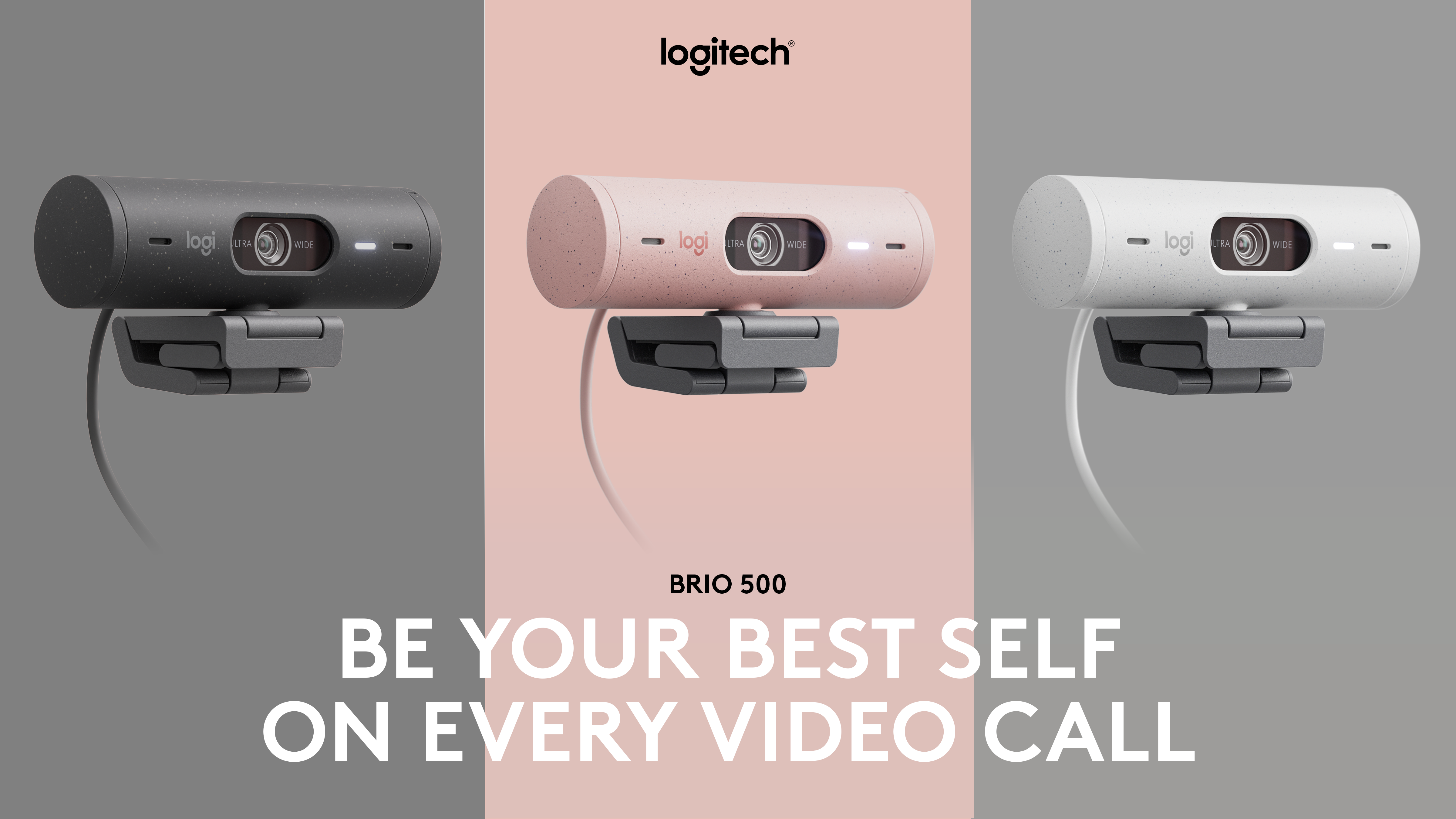 Logitech’s New Brio 500 Series Webcams And Zone Vibe Headphones 