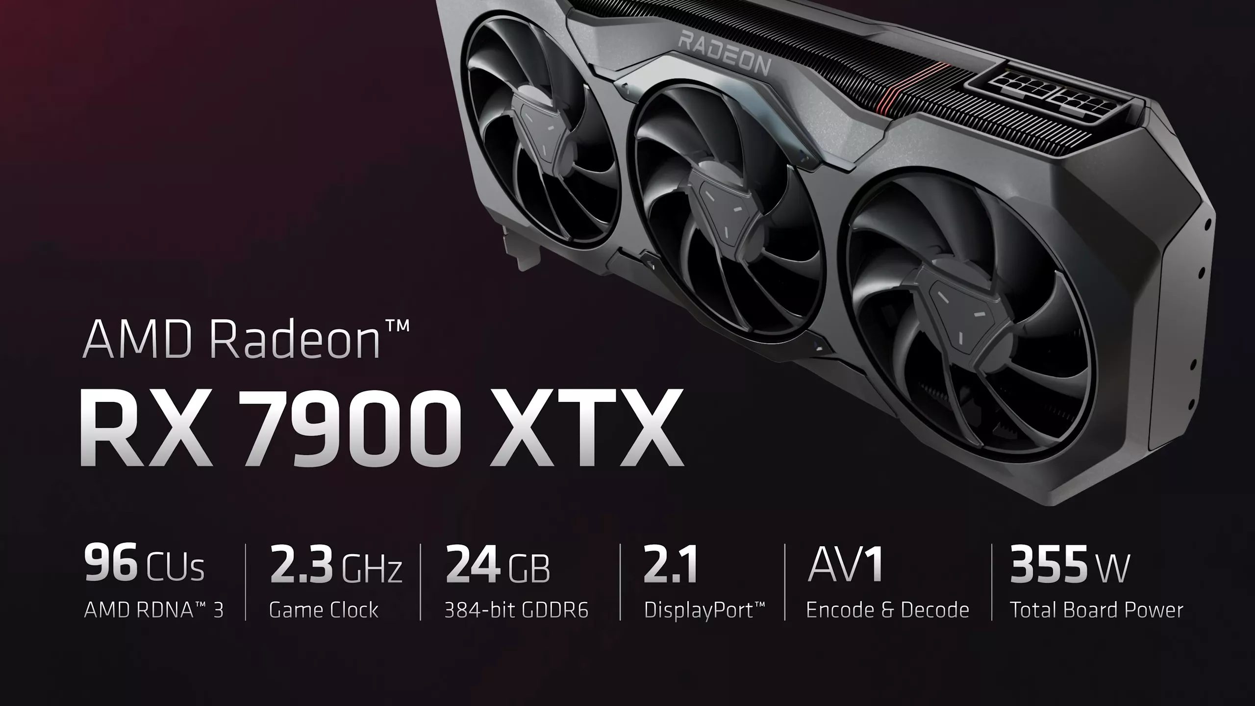 AMD Radeon RX 7900 XTX and Radeon RX 7900 XT