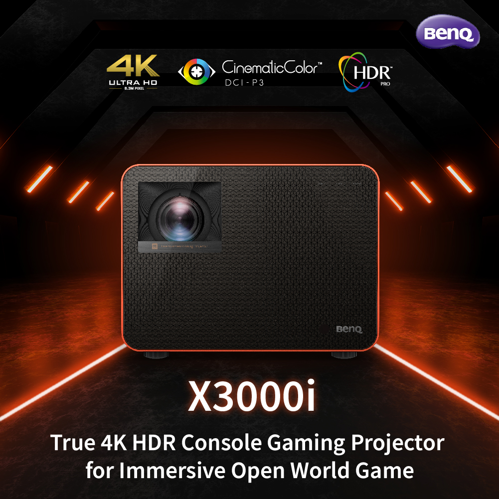BenQ X3000i 4LED 4K HDR Gaming Projector