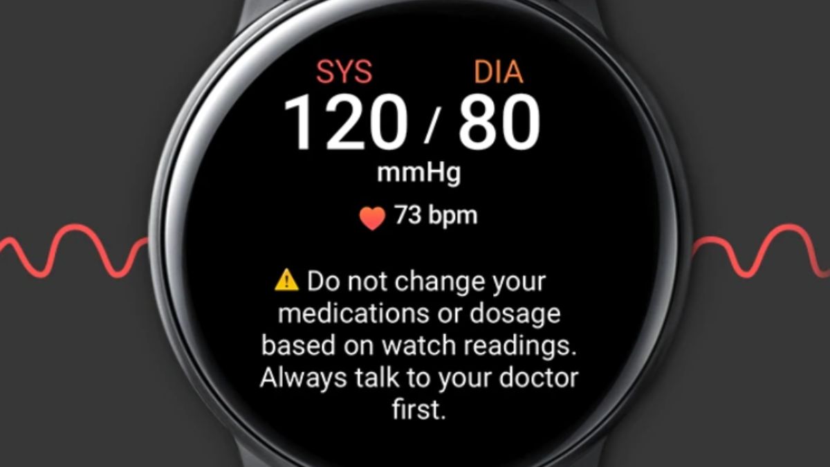 Galaxy watch5 Blood Pressure Monitor