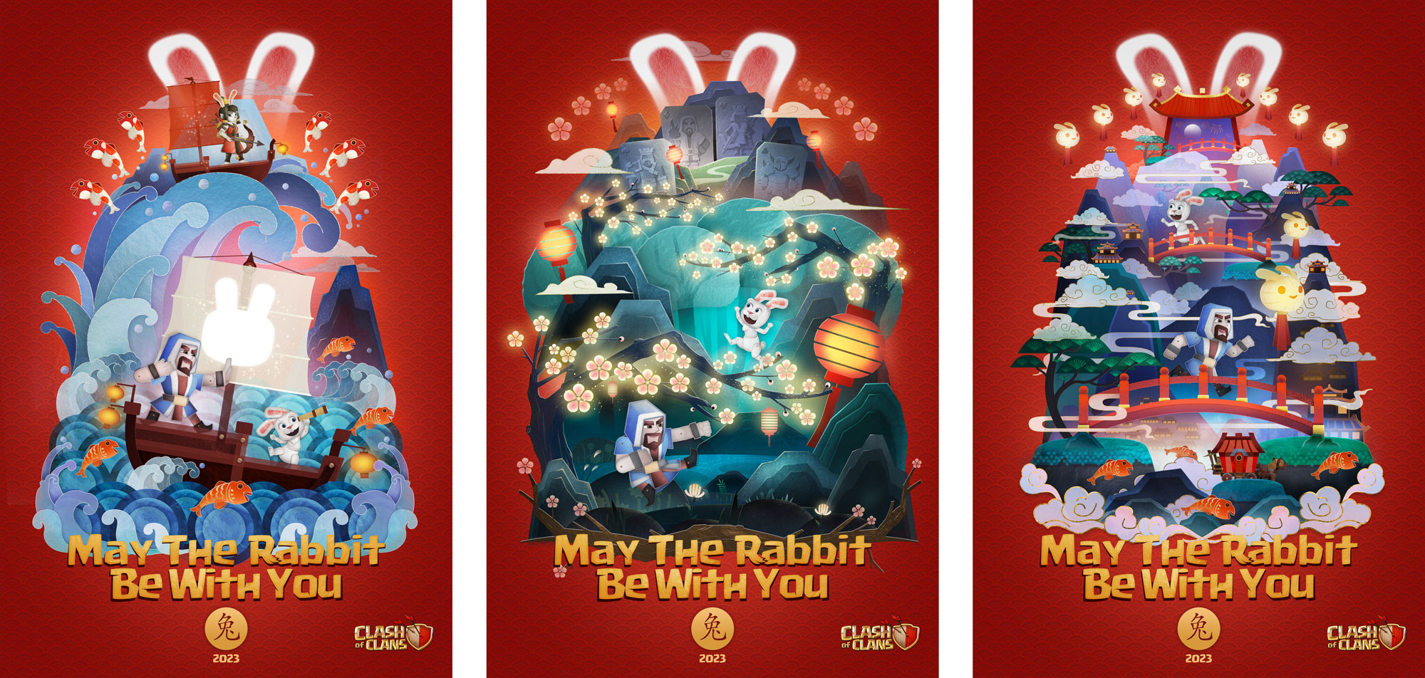 Clash Of Clans Reveals Year Of The Rabbit Promotional Video, Skins, & Spring Festival Content 7
