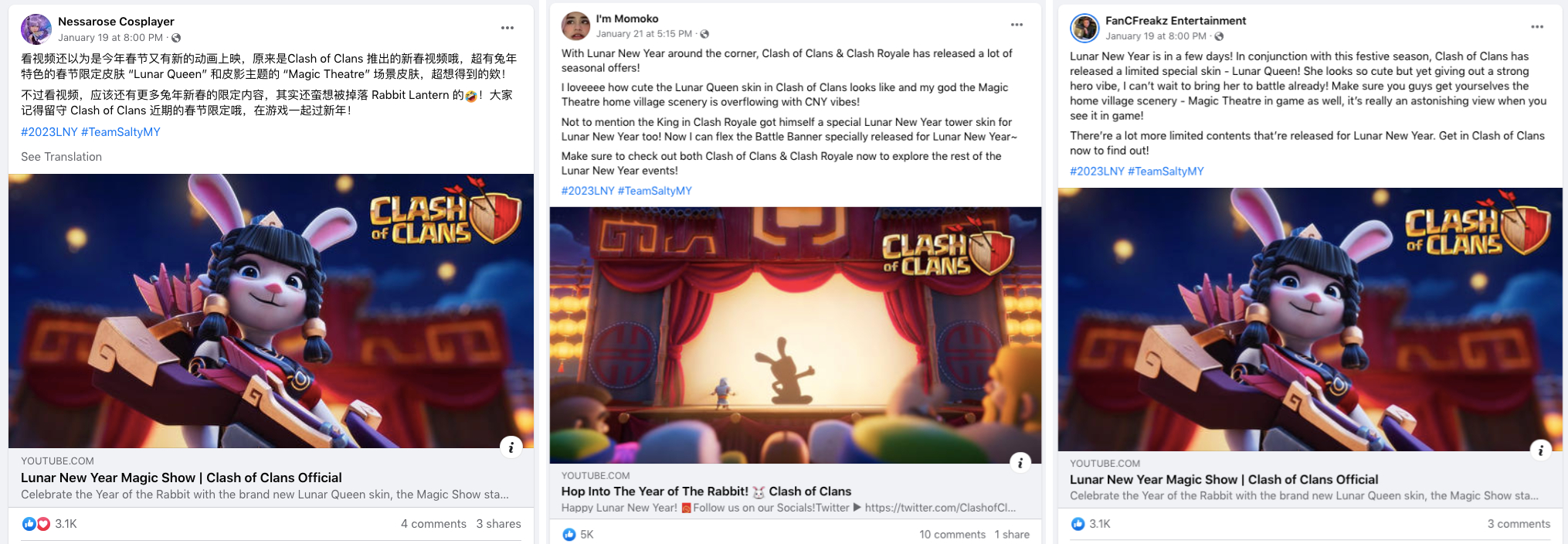 Clash Of Clans Celebrated Year Of The Rabbit With Massive Online & Offline Events 14
