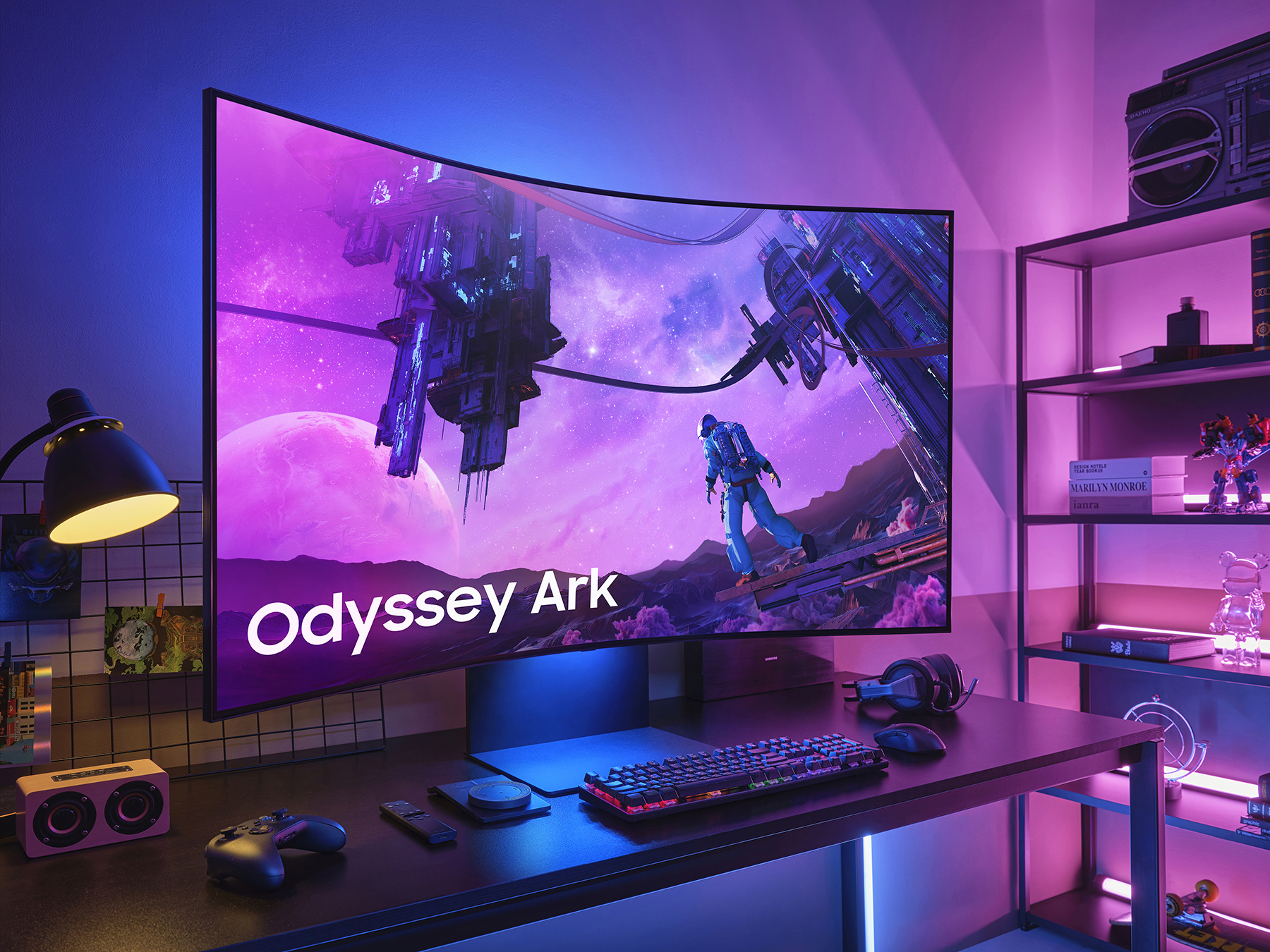 Samsung Electronics Unveils The Wall All-In-One & Odyssey Ark 9