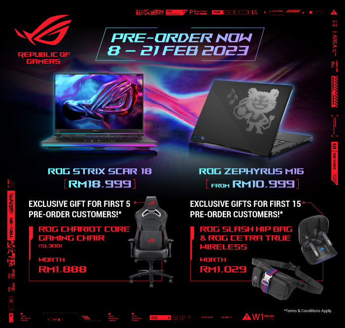 ASUS Announces 2023 ROG Strix SCAR and Strix G Lineup For Malaysia 10