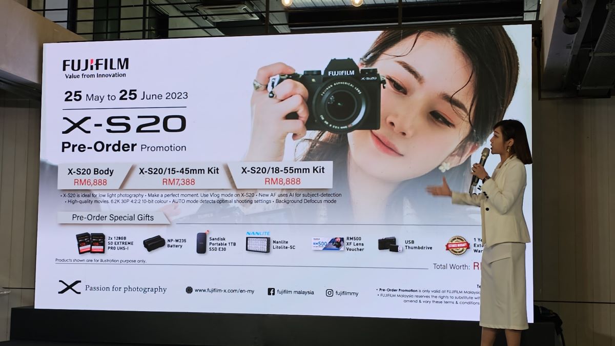 Fujifilm X-S20 Mirrorless Camera Launches In Malaysia, RM6888 For Body Only 10