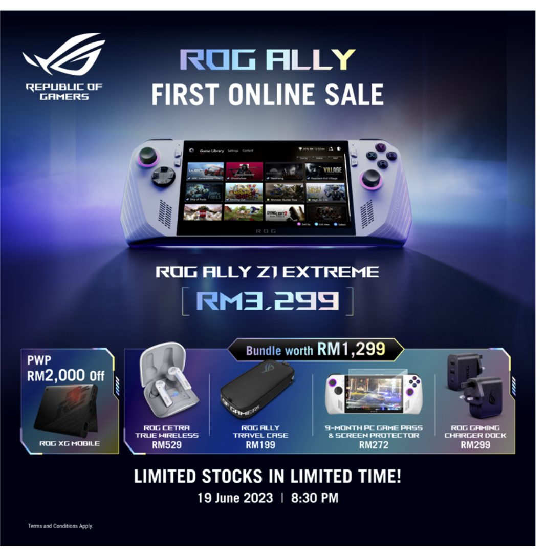 ROG Ally Announced For RM3,299, Retail Sales From 1st July 2023 7