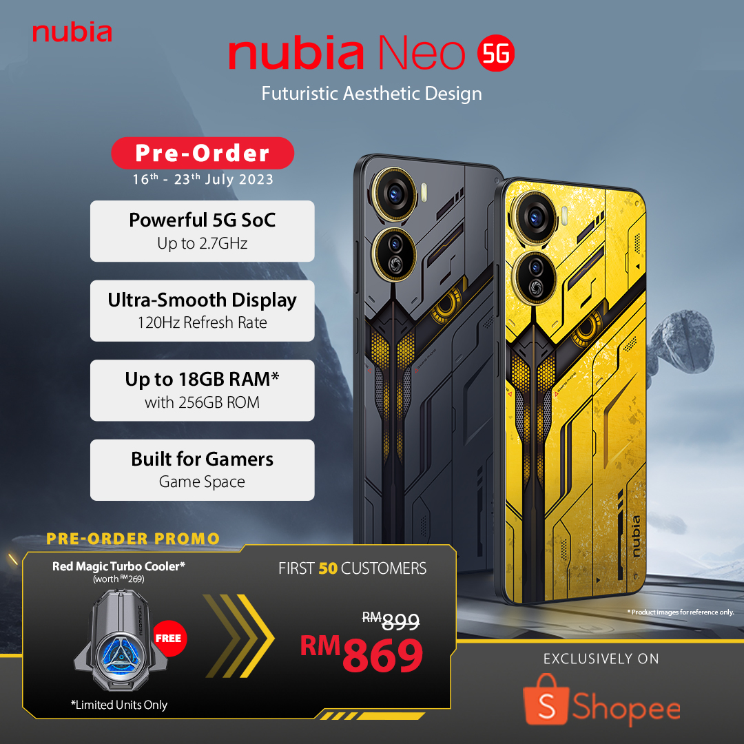 ZTE Launches Nubia Neo 5G, Budget-Friendly Gaming Smartphone Starting Only RM899 7